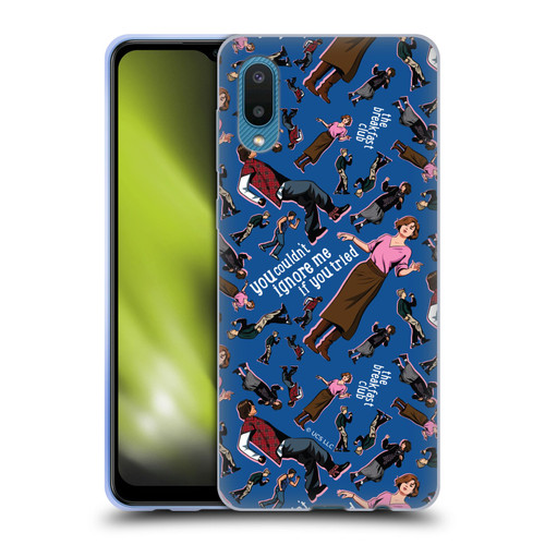 The Breakfast Club Graphics Dancing Pattern Soft Gel Case for Samsung Galaxy A02/M02 (2021)