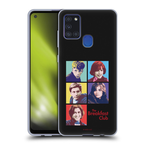 The Breakfast Club Graphics Pop Art Soft Gel Case for Samsung Galaxy A21s (2020)
