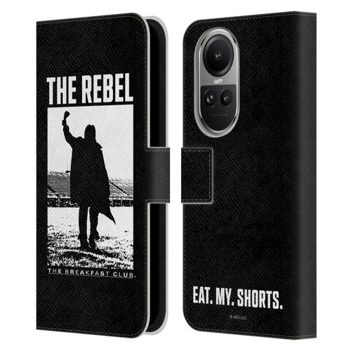The Breakfast Club Graphics The Rebel Leather Book Wallet Case Cover For OPPO Reno10 5G / Reno10 Pro 5G