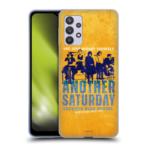 The Breakfast Club Graphics Another Saturday Soft Gel Case for Samsung Galaxy A32 5G / M32 5G (2021)
