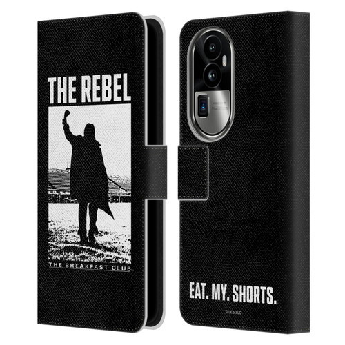 The Breakfast Club Graphics The Rebel Leather Book Wallet Case Cover For OPPO Reno10 Pro+