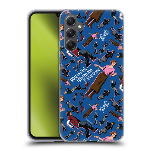 The Breakfast Club Graphics Dancing Pattern Soft Gel Case for Samsung Galaxy A34 5G
