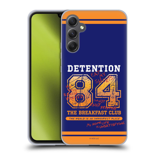 The Breakfast Club Graphics Detention 84 Soft Gel Case for Samsung Galaxy A34 5G