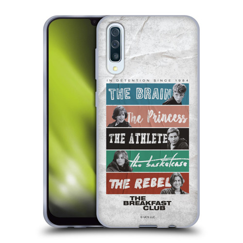 The Breakfast Club Graphics In Detention Since 1984 Soft Gel Case for Samsung Galaxy A50/A30s (2019)