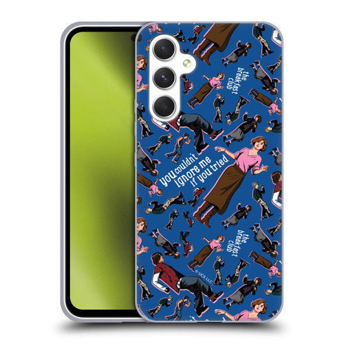 The Breakfast Club Graphics Dancing Pattern Soft Gel Case for Samsung Galaxy A54 5G