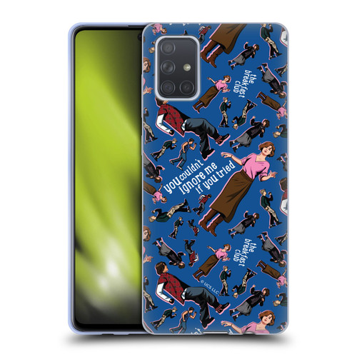 The Breakfast Club Graphics Dancing Pattern Soft Gel Case for Samsung Galaxy A71 (2019)