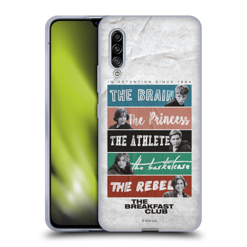 The Breakfast Club Graphics In Detention Since 1984 Soft Gel Case for Samsung Galaxy A90 5G (2019)
