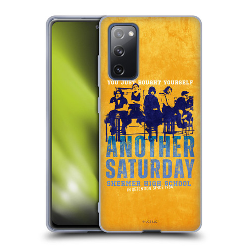 The Breakfast Club Graphics Another Saturday Soft Gel Case for Samsung Galaxy S20 FE / 5G