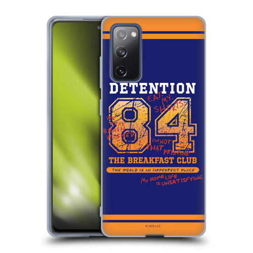 The Breakfast Club Graphics Detention 84 Soft Gel Case for Samsung Galaxy S20 FE / 5G