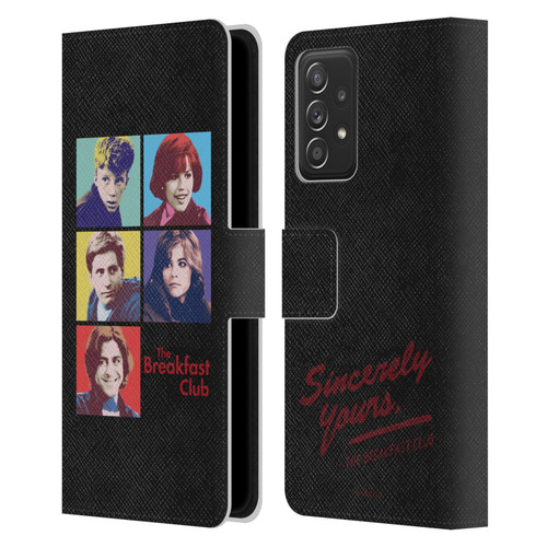 The Breakfast Club Graphics Pop Art Leather Book Wallet Case Cover For Samsung Galaxy A52 / A52s / 5G (2021)