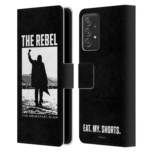 The Breakfast Club Graphics The Rebel Leather Book Wallet Case Cover For Samsung Galaxy A53 5G (2022)