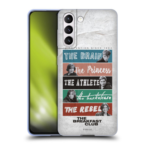 The Breakfast Club Graphics In Detention Since 1984 Soft Gel Case for Samsung Galaxy S21 5G
