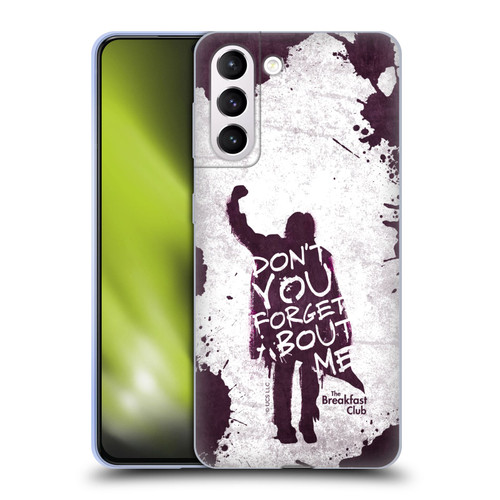 The Breakfast Club Graphics Don't You Forget About Me Soft Gel Case for Samsung Galaxy S21+ 5G