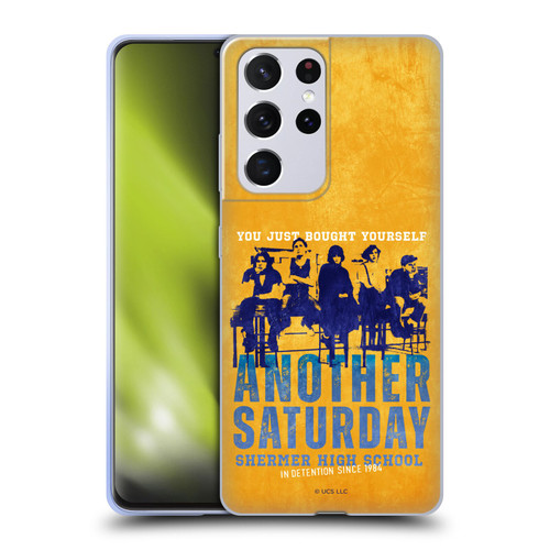 The Breakfast Club Graphics Another Saturday Soft Gel Case for Samsung Galaxy S21 Ultra 5G