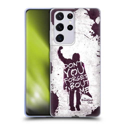 The Breakfast Club Graphics Don't You Forget About Me Soft Gel Case for Samsung Galaxy S21 Ultra 5G
