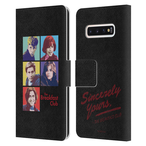 The Breakfast Club Graphics Pop Art Leather Book Wallet Case Cover For Samsung Galaxy S10
