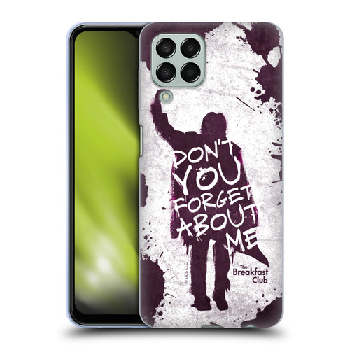 The Breakfast Club Graphics Don't You Forget About Me Soft Gel Case for Samsung Galaxy M33 (2022)