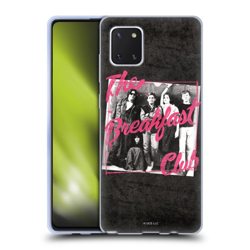 The Breakfast Club Graphics Group Soft Gel Case for Samsung Galaxy Note10 Lite
