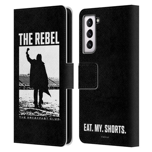 The Breakfast Club Graphics The Rebel Leather Book Wallet Case Cover For Samsung Galaxy S21 5G