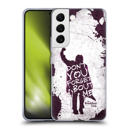 The Breakfast Club Graphics Don't You Forget About Me Soft Gel Case for Samsung Galaxy S22 5G