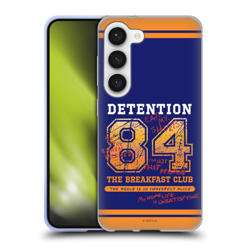 The Breakfast Club Graphics Detention 84 Soft Gel Case for Samsung Galaxy S23 5G