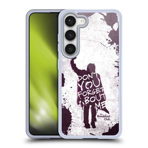 The Breakfast Club Graphics Don't You Forget About Me Soft Gel Case for Samsung Galaxy S23 5G