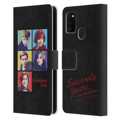 The Breakfast Club Graphics Pop Art Leather Book Wallet Case Cover For Samsung Galaxy M30s (2019)/M21 (2020)