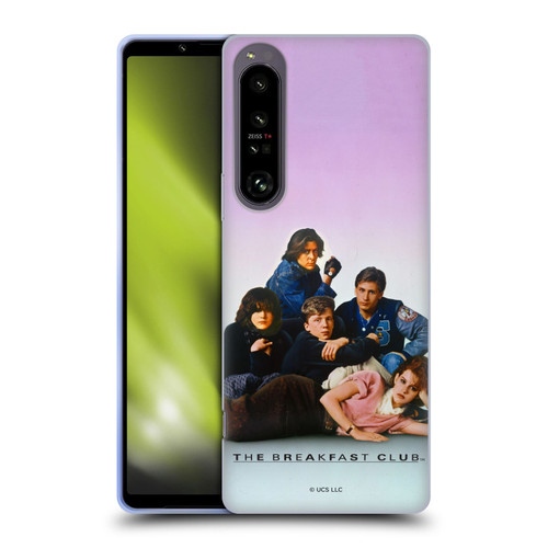 The Breakfast Club Graphics Key Art Soft Gel Case for Sony Xperia 1 IV