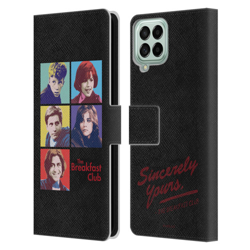 The Breakfast Club Graphics Pop Art Leather Book Wallet Case Cover For Samsung Galaxy M33 (2022)