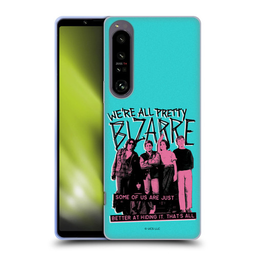 The Breakfast Club Graphics We're All Pretty Bizarre Soft Gel Case for Sony Xperia 1 IV