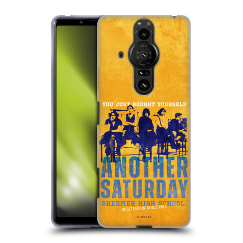 The Breakfast Club Graphics Another Saturday Soft Gel Case for Sony Xperia Pro-I