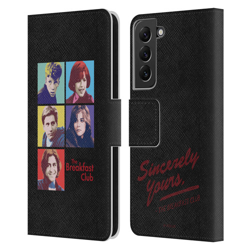 The Breakfast Club Graphics Pop Art Leather Book Wallet Case Cover For Samsung Galaxy S22+ 5G