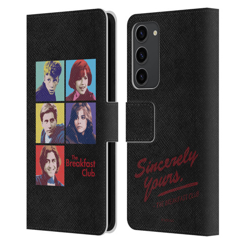 The Breakfast Club Graphics Pop Art Leather Book Wallet Case Cover For Samsung Galaxy S23+ 5G