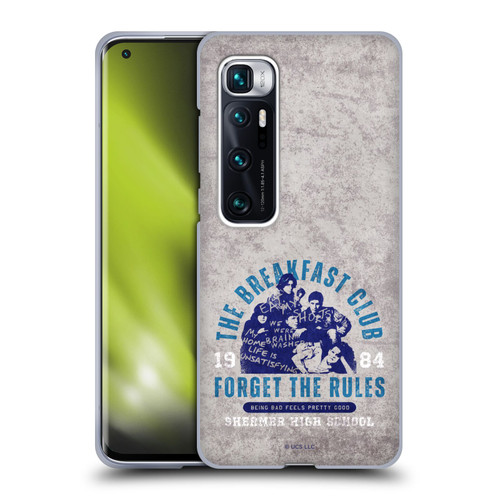 The Breakfast Club Graphics Forget The Rules Soft Gel Case for Xiaomi Mi 10 Ultra 5G