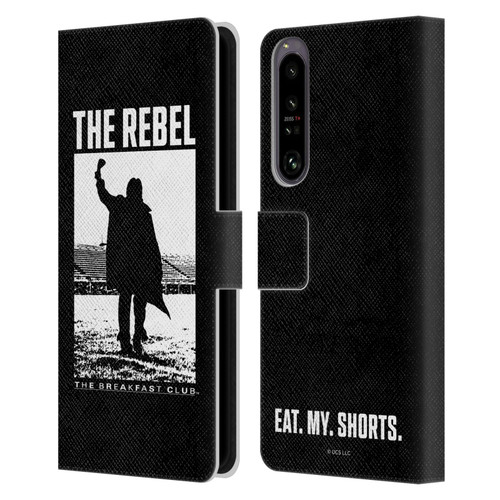 The Breakfast Club Graphics The Rebel Leather Book Wallet Case Cover For Sony Xperia 1 IV