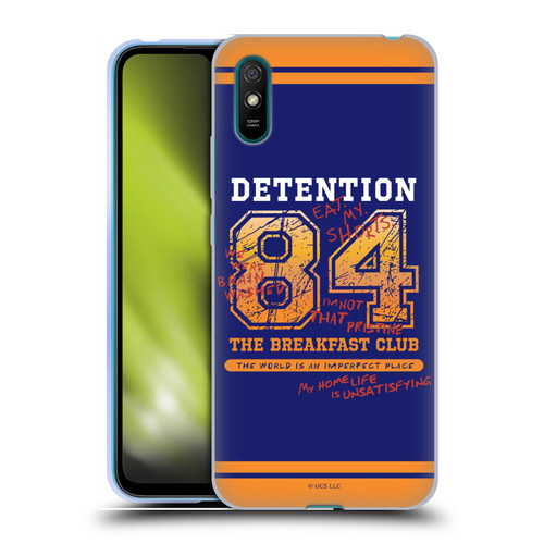 The Breakfast Club Graphics Detention 84 Soft Gel Case for Xiaomi Redmi 9A / Redmi 9AT