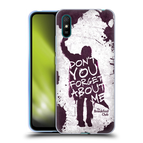 The Breakfast Club Graphics Don't You Forget About Me Soft Gel Case for Xiaomi Redmi 9A / Redmi 9AT