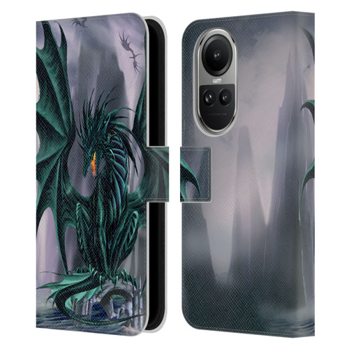 Ruth Thompson Dragons Jade Leather Book Wallet Case Cover For OPPO Reno10 5G / Reno10 Pro 5G
