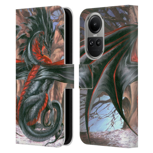 Ruth Thompson Dragons Malice Leather Book Wallet Case Cover For OPPO Reno10 5G / Reno10 Pro 5G