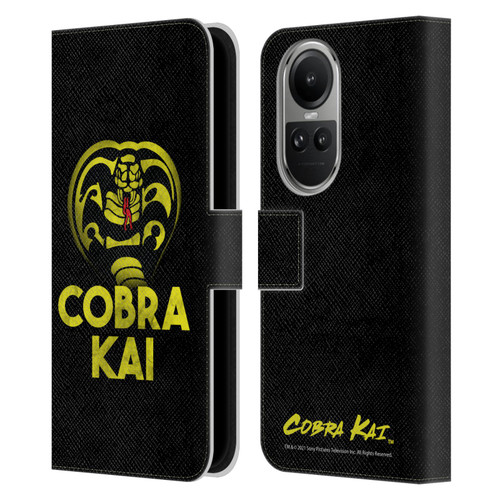 Cobra Kai Season 4 Key Art Team Cobra Kai Leather Book Wallet Case Cover For OPPO Reno10 5G / Reno10 Pro 5G