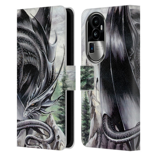Ruth Thompson Dragons 2 Morning Stretch Leather Book Wallet Case Cover For OPPO Reno10 Pro+