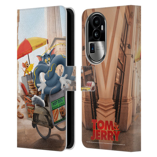 Tom And Jerry Movie (2021) Graphics Real World New Twist Leather Book Wallet Case Cover For OPPO Reno10 Pro+