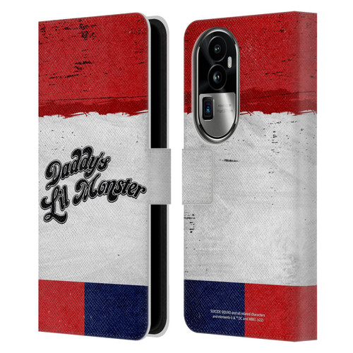 Suicide Squad 2016 Graphics Harley Quinn Costume Leather Book Wallet Case Cover For OPPO Reno10 Pro+