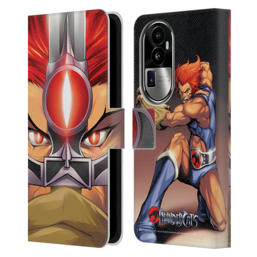 Thundercats Graphics Lion-O Leather Book Wallet Case Cover For OPPO Reno10 Pro+