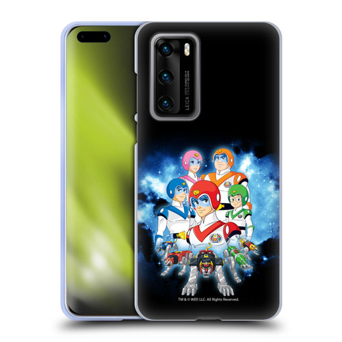 Voltron Character Art Group Soft Gel Case for Huawei P40 5G