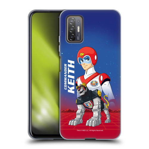 Voltron Character Art Commander Keith Soft Gel Case for HTC Desire 21 Pro 5G