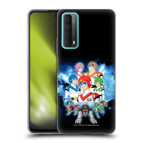 Voltron Character Art Group Soft Gel Case for Huawei P Smart (2021)