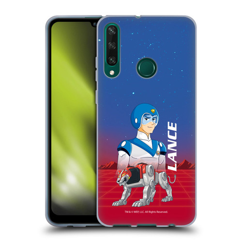 Voltron Character Art Lance Soft Gel Case for Huawei Y6p