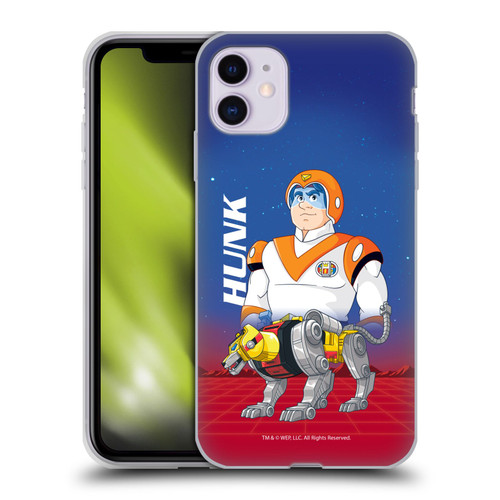 Voltron Character Art Hunk Soft Gel Case for Apple iPhone 11