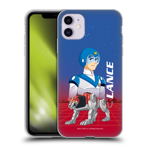 Voltron Character Art Lance Soft Gel Case for Apple iPhone 11